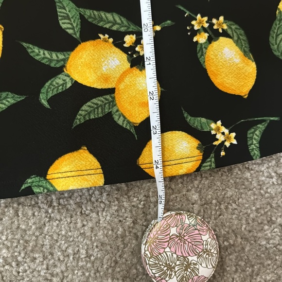 Cute Black Sun Dress w/ Lemons 🍋🖤 - Picture 8 of 10